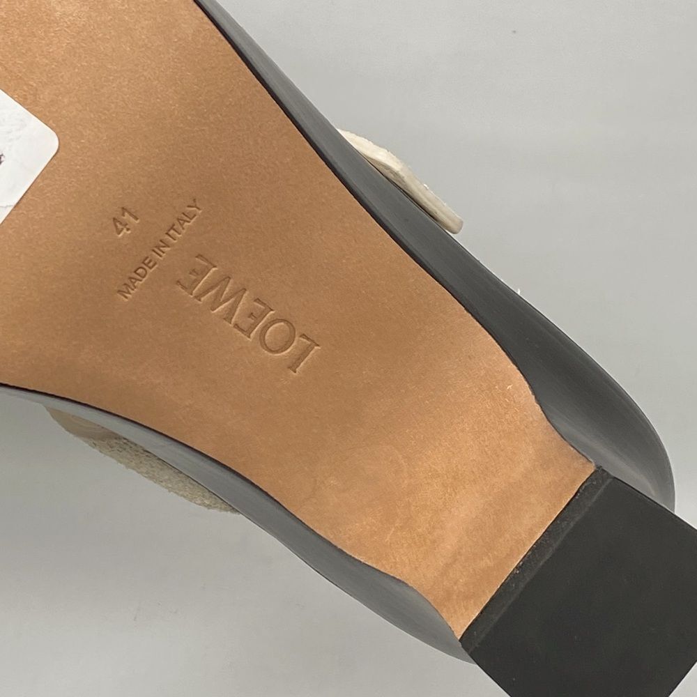 Loewe Ease heel suede sandal size 41 - Picture 15 of 15